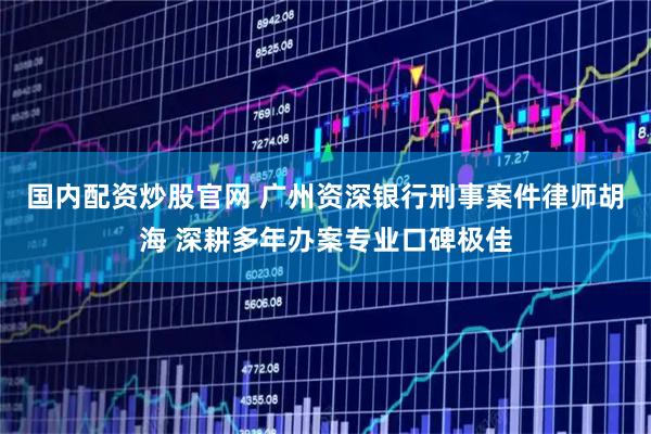 国内配资炒股官网 广州资深银行刑事案件律师胡海 深耕多年办案专业口碑极佳